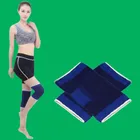 Polyester Solid Knee Sleeves for Women (Blue, Set of 1)