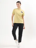 Round Neck Printed T-Shirt for Women 