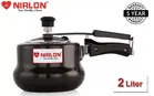 Nirlon Hard Anodised Aluminium Inner Lid Pressure Cooker 