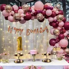 1st Happy Birthday Balloon Decoration Kit, Multicolor, Pack Of 68