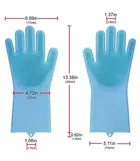 Silicone Kitchen Cleaning Gloves 