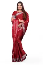 Cotton Embellished Saree for Women 