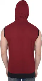 Sleeveless Hooded T-Shirt for Men 