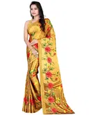 Crepe Printed Saree for Women 