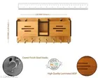 Wooden Wall Mounted Key Holder 