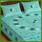 Double Bedsheet with 2 Pillow Covers 