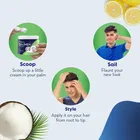 Parachute Advansed Men Hair Cream - Anti-Dandruff with Lemon & Neem Oil, 100 g