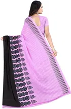 Georgette Printed Saree for Women 