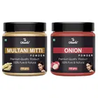 Natural Multani Mitti & Onion Powder for Skin & Hair 