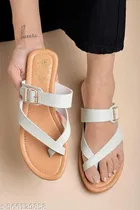 Shoetopia Green Flatform Flat Sandals Size 6.0