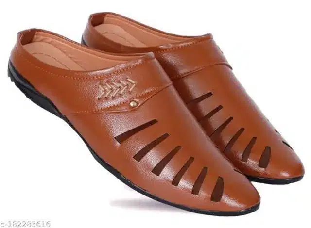 Sandals for Men (Rust, 8)