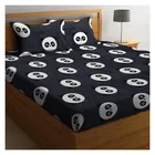 Glace Cotton Printed Double Bedsheet with 2 Pillow Covers 