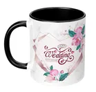 Bride Loading Printed Heart Handle Mug Microwave Safe Ceramic Tea Coffee 