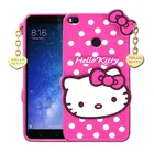 Mi Max Silicone Mobile Cover (Pink)