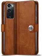 SAMSUNG S20 FE 5G Artificial Leather Mobile Flip Cover 