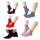 Faux Fur Ankle Length Socks for Women 