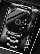 Analog watch for men (SL , black)