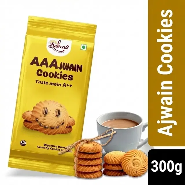 बेक ईट्स अजवाइन कुकीज़ 300 g