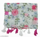 Poly Chiffon Printed Scarves for Women 