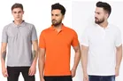 Polo T-shirts for Men, Pack of 3 
