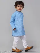 Cotton Kurta with Pyjamas for Boys 