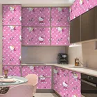 Decor Wallpaper for Home/Kitchen Hello Kitty Printed 45x250cm