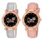 Designer Leather Analog Watch for Women & Girls 