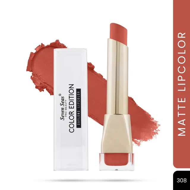 Seven Seas Lipstick for Women, Nude Flush (3.5g)