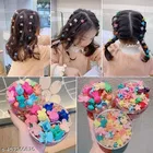 Abs Plastic Hair Accessories Combo for Women, Pack of 117 
