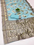 Cotton Zari Woven Saree for Women 