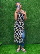 Side Cut Georgette Kurti for Women 