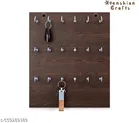 Wooden Key Holder For Home, Brown