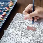 Harmony Design Mandala Art Box  Part 2 – Create stunning artworks with 18 enchanting mandala sheets and 10 vibrant pencils to fuel your imagination!
