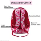 Fabric Backpack Bag, Pink