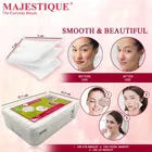 Majestique Cotton Facial Care Cleansing Square Tissues for Skin Care 