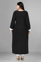 Georgette Embroidered Kurti for Women 