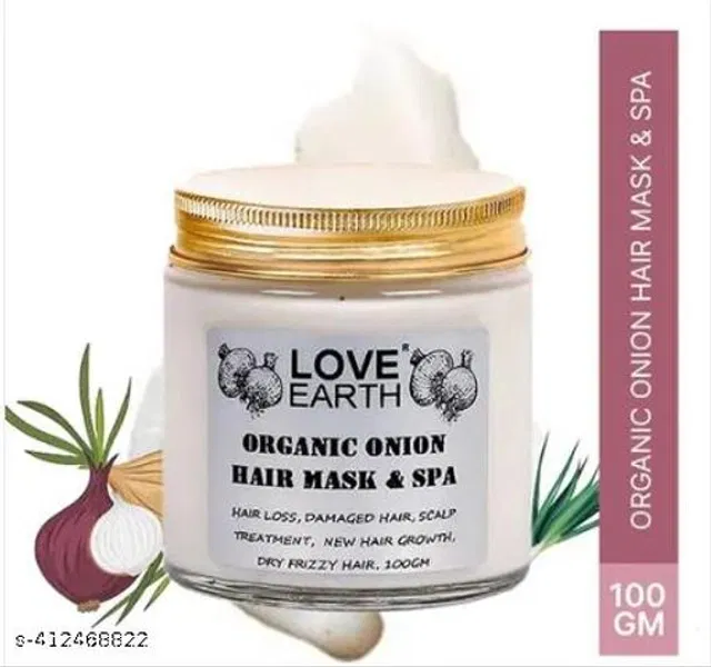 Love Earth Organic Onion Hair Mask (100 g)