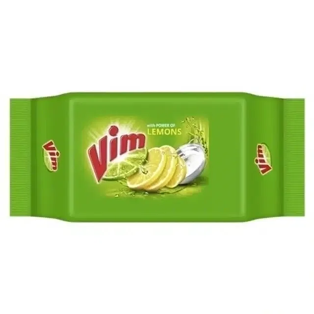Vim Lemon Dishwash Bar 360 g (4X90 g) (Pack Of 4)