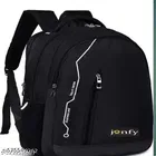 Polyester Backpack for Men & Women, Black