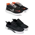 Sports Shoes for Men, Multicolor, Pack of 2 