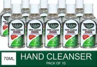 Alcohol Based Hand Cleanser Set (Pack of 10) (10 X 70 ml) (GCI-355)