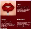 Waterproof Liquid Matte Lipsticks 