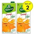 B Natural Orange Juice 2X1 L 