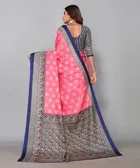 Saree with Unstitched Blouse for Women 
