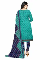 शारदा क्रिएशन क्रेप फ्लोरल प्रिंट सलवार सूट अस्टीचड 