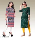 Crepe Kurtis for Women 