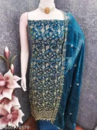 Zari Embroidered Punjabi/All Over Suits for Women 