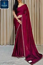 Georgette Embellished Saree for Women 