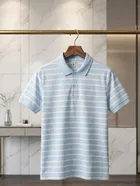 Striped Polo T-shirt for Men 