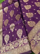 Banarasi Silk Zari Woven Saree for Women 
